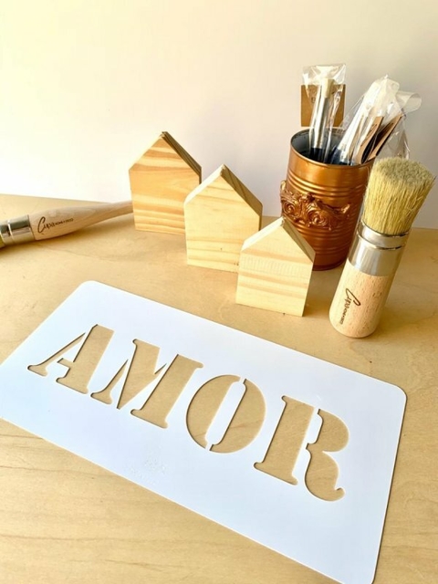 Stencil CUPA Amor 15x30
