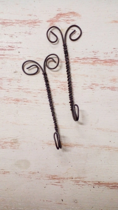 Ganchos Perchero Alambre x 2 unidades - comprar online