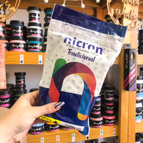 Porcelana Fría Nicron Tradicional 500grs