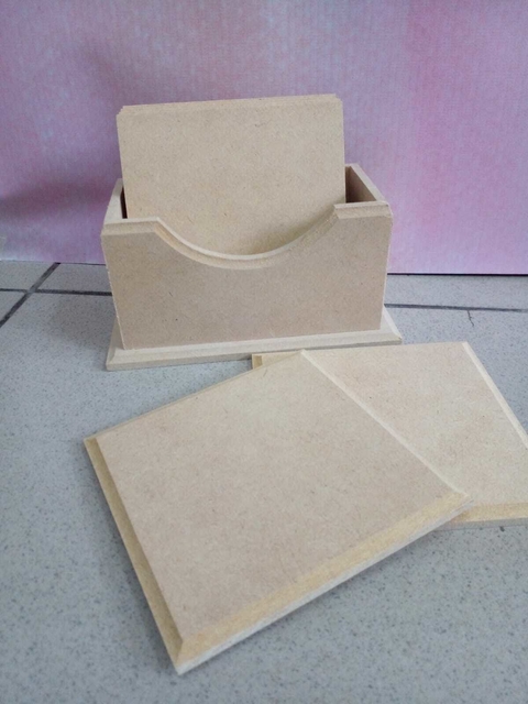 Posa Vasos Cuadrados x 6