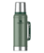 TERMO CLASICO 950ML CON MANIJA Y TAPON CEBADOR VERDE