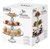 JUEGO 3 PLATOS CON PIE APILABLES ART. 8019 LIBBEY en internet