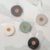 PACK X6 POSAVASOS REDONDO VARIOS COLORES 11200