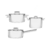 BATERIA COCINA 3 PIEZAS TRAMONTINA BRAVA