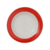 PLATO HONDO AQUARELA ROJO 22CM
