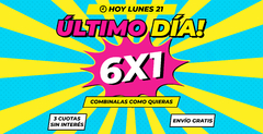 Banner de la categoría MEGA SALE (6X1)