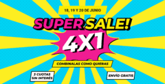 Banner de la categoría SUPER SALE (4X1)