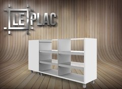 Mueble Mostrador Vitrina 1.50mts + Mostrador Caja 50 Cms
