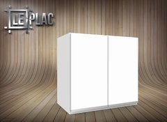 Alacena 60 Cm 2 Puerta C/estante Melamina Tirador J Leplac