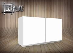 Alacena 1 Mt 2 Puerta C/estante Melamina Tirador J Leplac