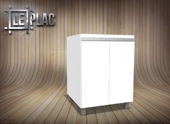 bajo mesada 60 cm 2 puertas Melamina LePlac