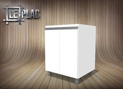bajo mesada 60 cm 2 puertas Melamina LePlac