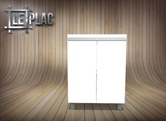 bajo mesada 60 cm 2 puertas Melamina LePlac