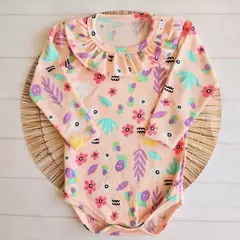 BODY MORLEY FLORCITAS SALMON