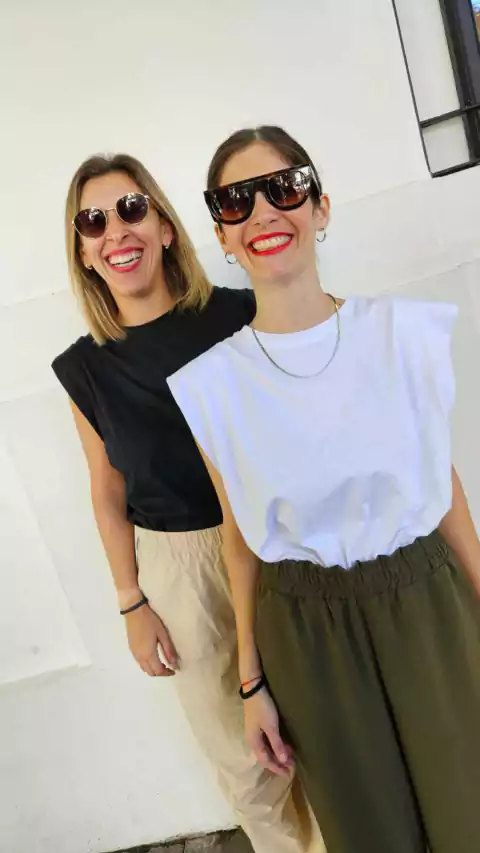 Pack remera Gaga blanco y negro - comprar online