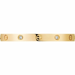 Bracelete Feminino Zircônia Gold em Aço Inoxidável Ouro 18k na internet