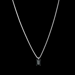 Colar Cristal Preto - loja online