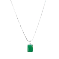 Colar Cristal Verde - loja online