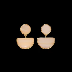 Brinco Celine Gold banhado a ouro - VR Acessórios | Loja online de Acessórios Masculinos