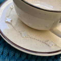 Pulseira 3 trevos 4 folhas Gold banhado a ouro 18k - comprar online