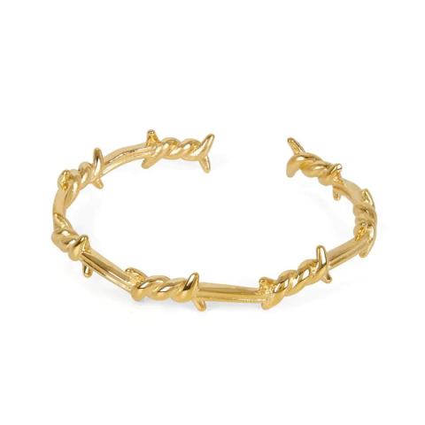 Bracelete Wire Gold Em Aço Inoxidável - comprar online