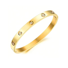 Bracelete Trend Premium Gold Em Aço Inoxidável - loja online