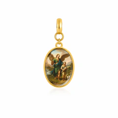 Pingente Medalha Arcanjo São Rafael