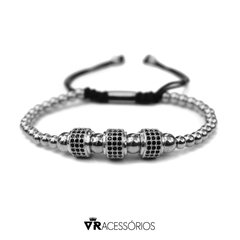 Pulseira Tríade Zircônia Silver