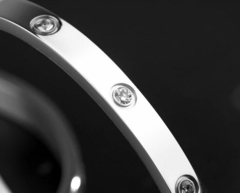 Bracelete Trend Premium Silver Em Aço Inoxidável na internet