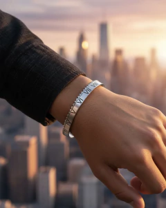 Bracelete Speed Roman Silver Em Aço Inoxidável - VR Acessórios | Loja online de Acessórios Masculinos