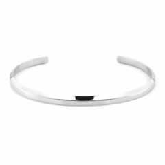 Bracelete Executive Silver em Aço Inoxidável 4mm