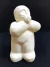 ESCULTURA BLANCA NO HABLO - comprar online