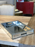 BANDEJA VERONA ESPEJADA RECTANGULAR PLATEADA - comprar online