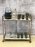 BAR CARRITO DORADO CON PORCELANATO - tienda online