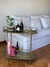 BAR OVALADO HIERRO Y CHAPA DORADO - comprar online