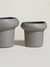 CANASTO CURVO JIALING GREY CHICO - comprar online