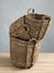 CANASTO SEAGRASS BOMBE CON MANIJA REDONDA chico - tienda online