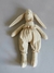 CONEJO DE TELA RAYAS BEIGE - comprar online