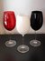 Imagen de COPAS DE VINO VIDRIO PINTADO ROJ0 (Set x 4)