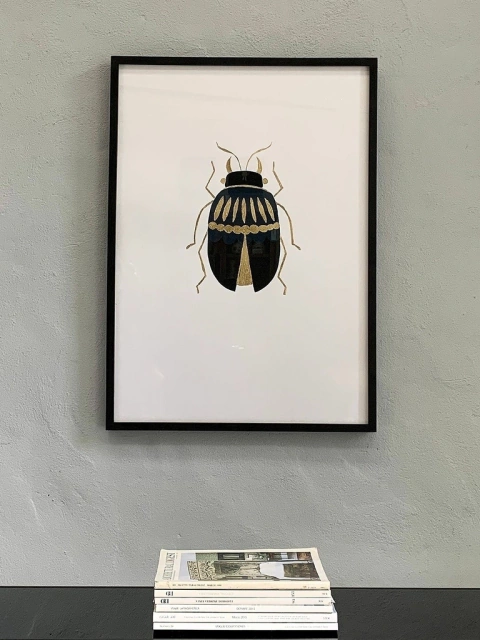 CUADRO ESCARABAJO SERIE BICHOS