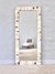 ESPEJO MARCO MADERA BLANCO - comprar online