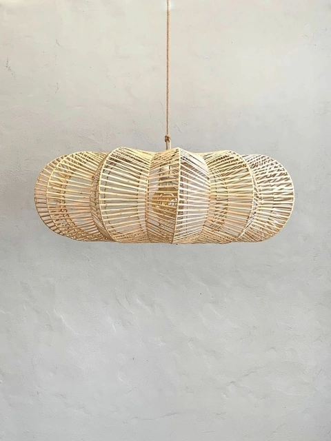 LÁMPARA ESTRELLA NATURAL GRANDE