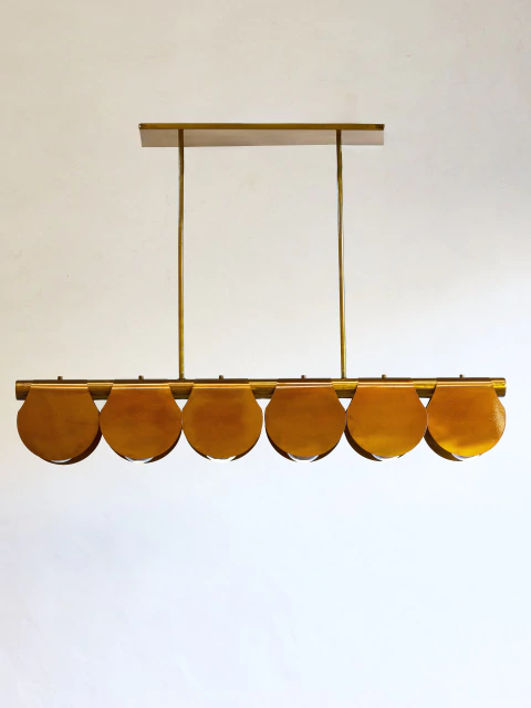 LÁMPARA GENKO INDIVIDUAL DORADA - comprar online