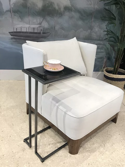 MESA DE ARRIME NEGRA (a pedido)