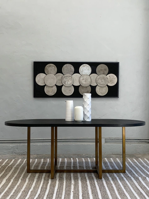 MESA COMEDOR OVALADA (a pedido)