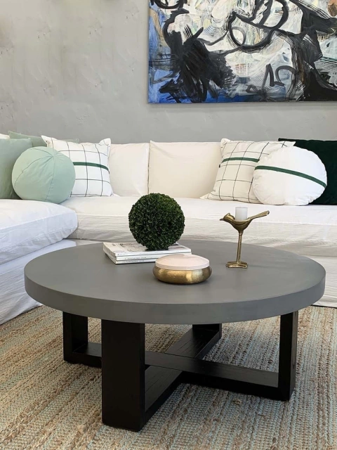 MESAS RATONA VIENA BAJA GRIS