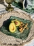 PLATO VIDRIO RECICLADO MENFIS GRANDE (set x 2) - comprar online