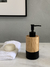 DISPENSER BAMBOO BASE NEGRA