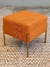 PUFF TRIPOLI CUADRADO NARANJA - comprar online