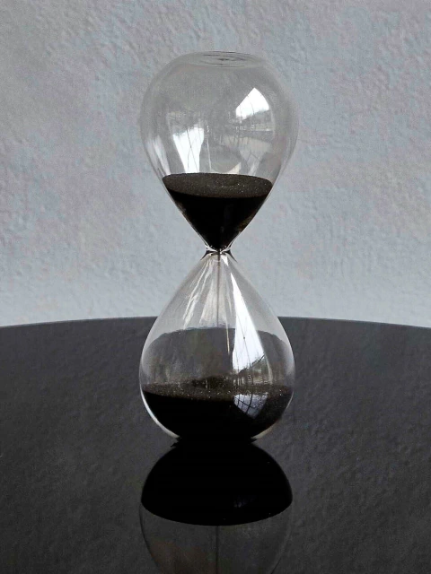 RELOJ DE ARENA GRIS 30 MIN - comprar online